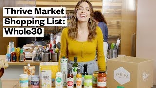 WHOLE30® Products to Stock Your Pantry | Thrive Market