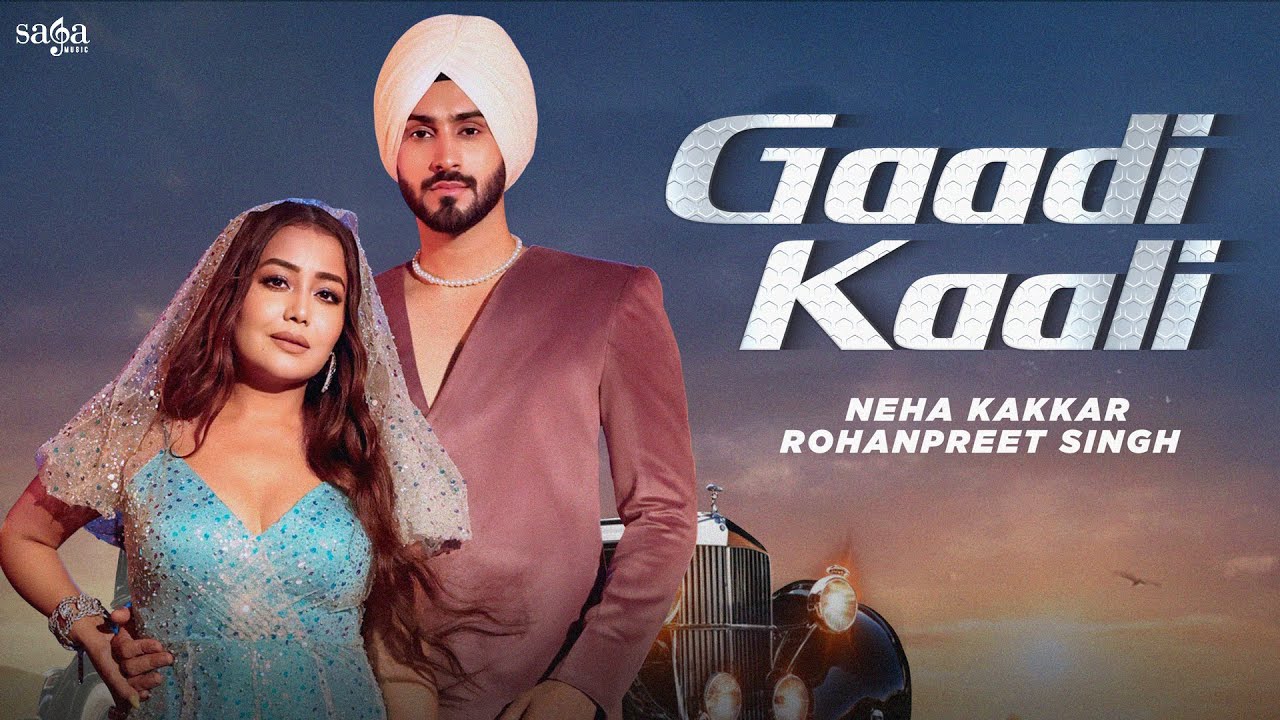 Gaadi Kaali New Song  Visualizer  Neha Kakkar Rohanpreet  Haye Ve Gaddi Kali Mai Latest Song