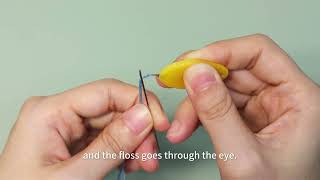 How to Use a Needle Threader？#embroidery #embroiderytips