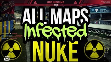 INFECTED MGB NUKE on Crown Raceway | Infected Nuke on Every Map | Modern Warfare 2