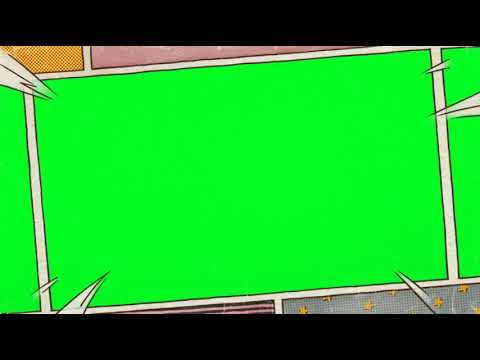 Cartoon Frame | Green Screen