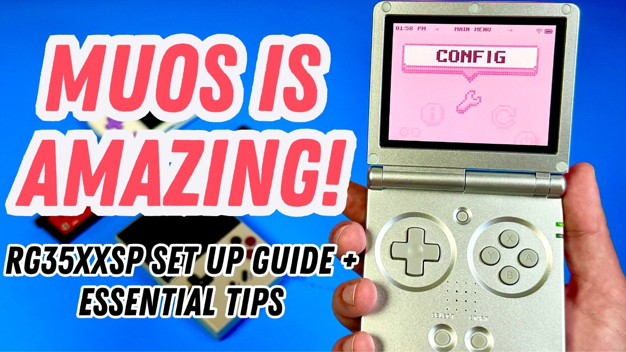 You NEED to put muOS on your Anbernic RG35XXSP (Set up plus essential tips)