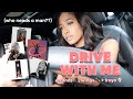 DRIVE WITH ME! I TOOK MYSELF ON A DATE ❤️