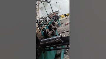 Rolling Shutter Spring Making Machine #rollingshuttermachine #machine #manmachineworks #viralvideo
