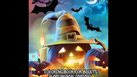 Halloween Color By Number Coloring Book - Color Questopia - Flip Through!
