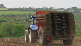 Out dung spreading!