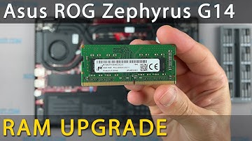 Asus ROG Zephyrus G14 GA401 RAM Upgrade and Install - Your Step-by-Step DIY Guide!