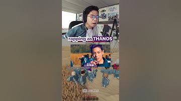 RAPPING AS THANOS FROM SQUID GAME... 🎤 #robloxsquidgame