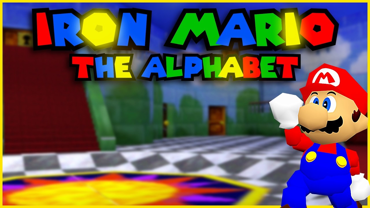 IronMario but its the Alphabet #ironmario #sm64