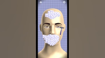 Antistress Shaving Game | 3D #games | Epic Gameplay | Amazing Relaxing Game (ios & Android)🔥 #shorts