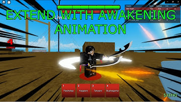 Combo Extending With AWAKENING ANIMATION (Shunsui) | ABA