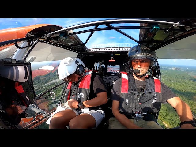 Aerial Fruit Drops in Borneo: Seaplane Harvesting Adventure