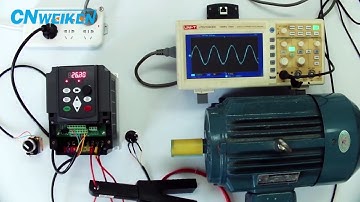 Single phase 220V to three phase 380V inverterVFD for driving three phase motor