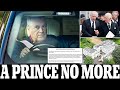 Andrew is stripped of his Prince title and his home: King's shamed brother.