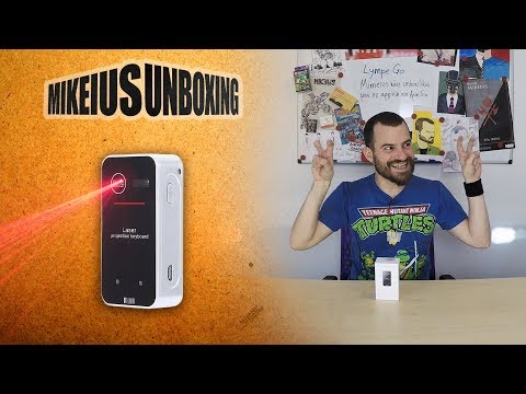 Bluetooth Laser Projection Virtual Keyboard - Mikeius Unboxing