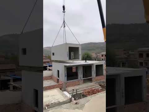 Video: Köpük bloklar ve ahşaptan yapılmış birleşik ev projeleri. İki katlı evlerin projeleri ve inşaatı