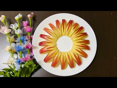 Cắt táo đẹp | Trang trí táo đẹp | How To Cut Pretty Apple Slices | りんごうさぎの切り方 | Ham Ăn Ham Uống#14