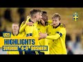 Highlights U21: Sverige – Bosnien 4-0 | Elanga upp i skytteligaledning!