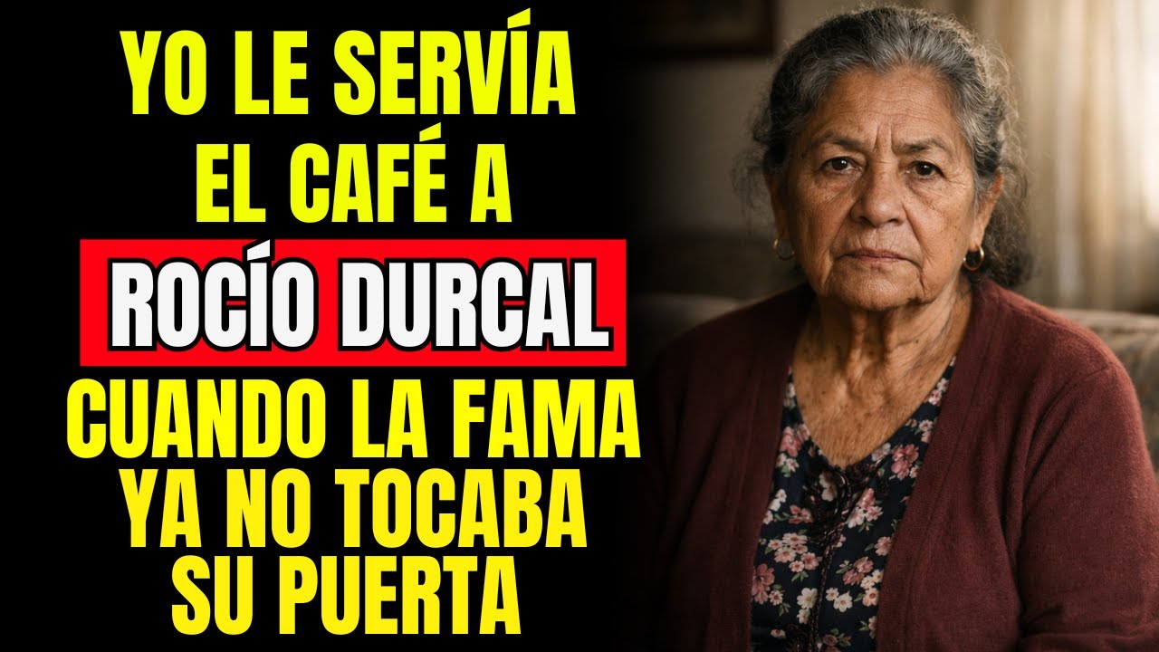 Yo le servía el café a Rocío Dúrcal cuando la fama ya no tocaba la puerta