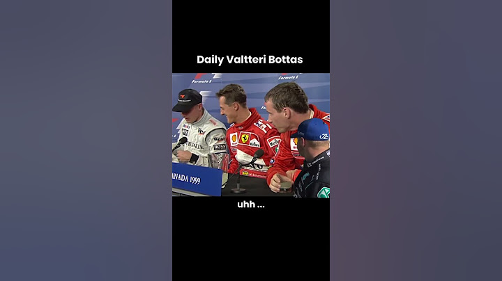 Funniest interview Mika Hakkinen and Eddie Irvine
