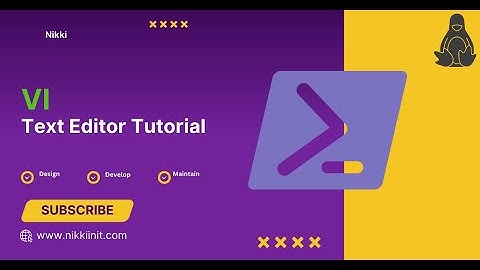 Vi Text Editor Tutorial  #linux #vi #bashscripting #shellscripting