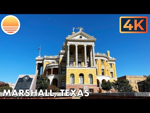 🇺🇸 [4K60] Marshall, Texas! 🚘 Drive with me!