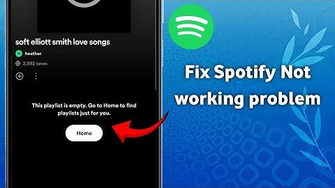 Spotify mod apk Not Working.Spotify Free Premium.Spotify Playlist Empty issue Solve(full Guide 2025)
