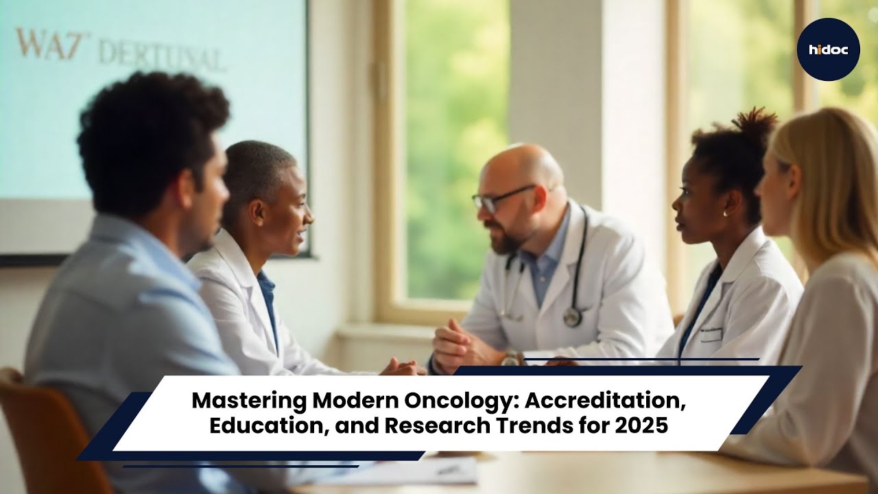 Mastering Modern Oncology  Accreditation, Education, and Research Trends for 2025