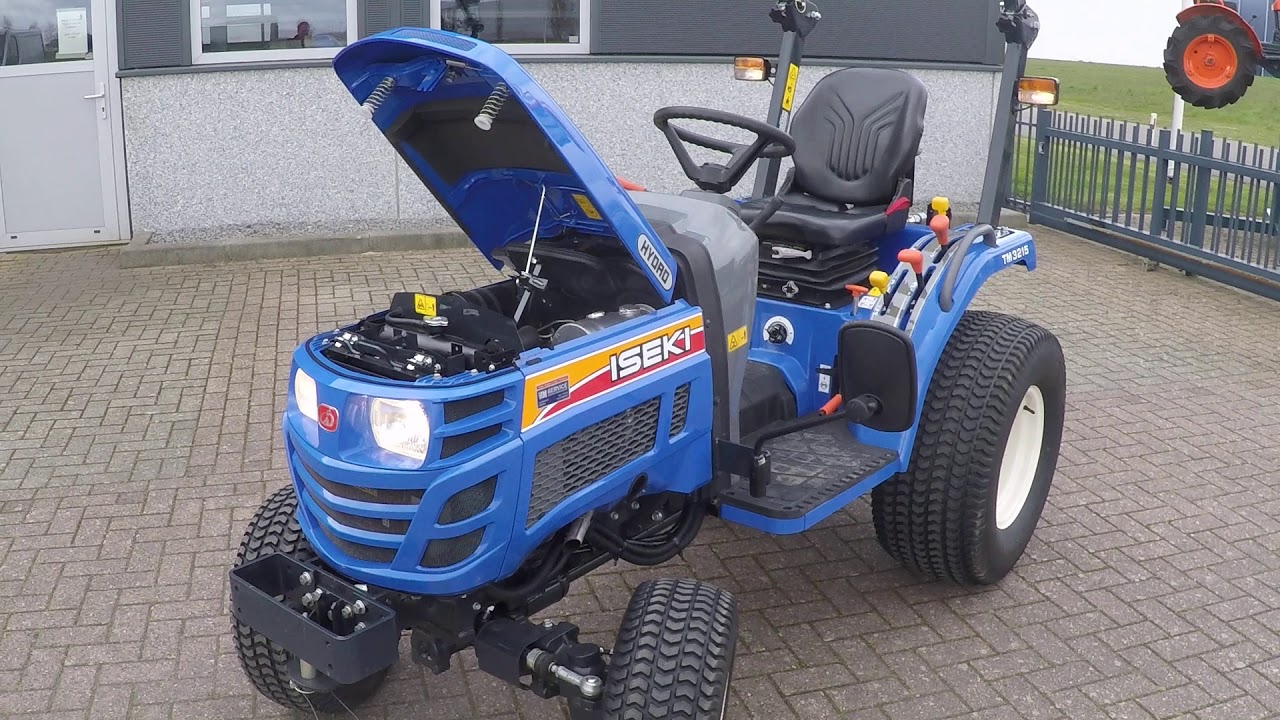 Iseki TM3215 4wd HST / 0281 Draaiuren / Gazonbanden