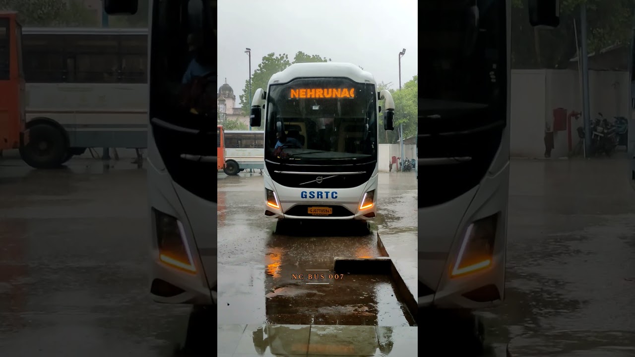 Gsrtc Volvo Vadodara To Nehrunagar//Gsrtc Super Volvo