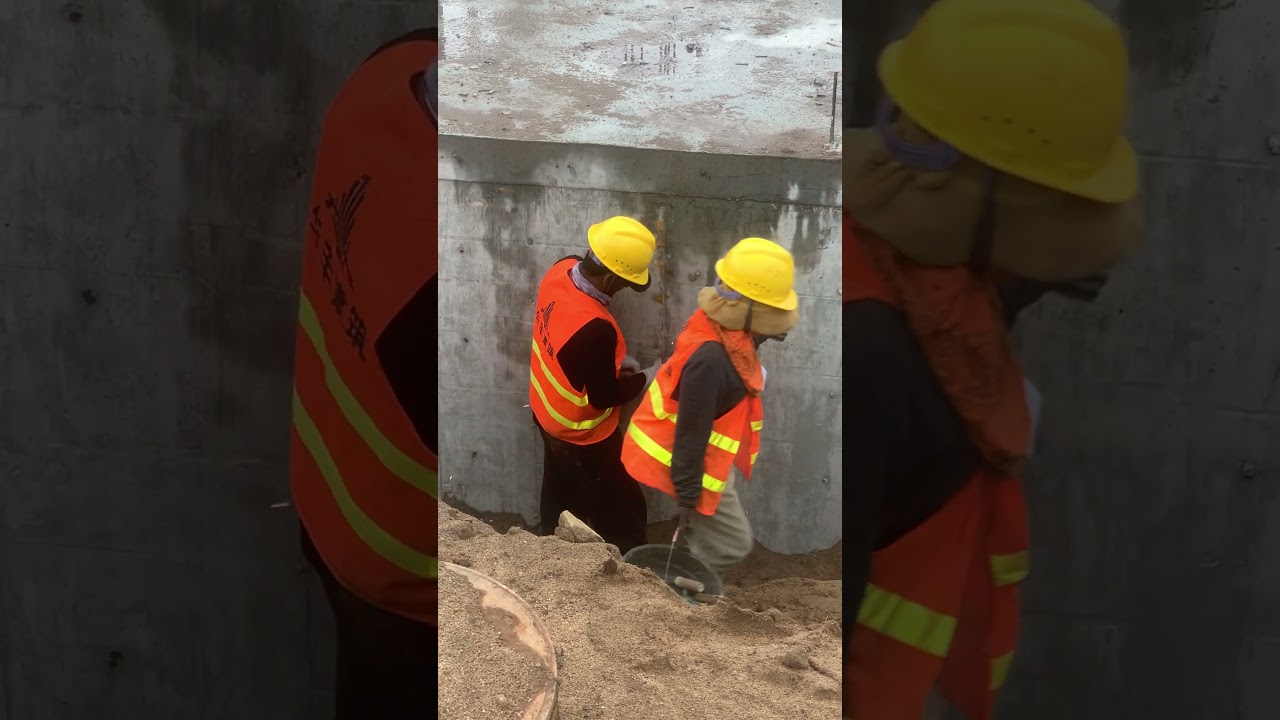 Technical cut rebar that reinforced formwork after cast concrete