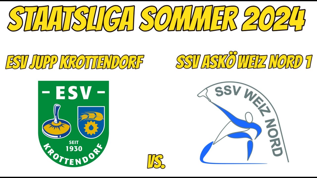 Staatsliga Stocksport Sommer 2024 - ESV JUPP Krottendorf vs. SSV Askö Weiz Nord