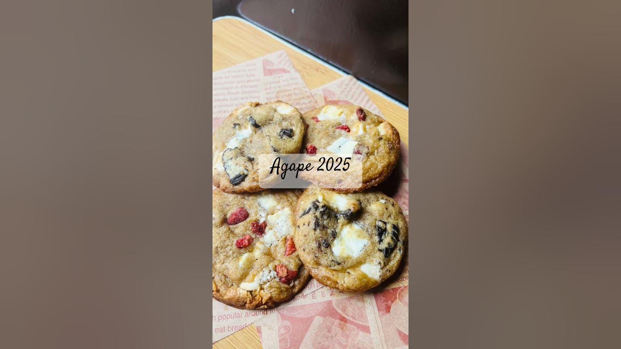 Through the year and counting! Improved and more delicious than ever! #agape #cake #cookies #crinkle