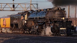 First Look! Union Pacific "Big Boy" 4014 Test Run in Cheyenne, WY