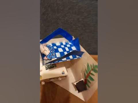 дом для бумажного котика🐱🐱🐱🐈🐈🐈 - YouTube