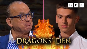 18-jarige ondernemer maakt indruk op Dragons | Dragons