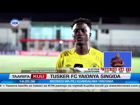 Tusker Yalenga Ushindi Dhidi ya Singida Black Stars Katika Kombe la Mashirikisho Dar es Salaam