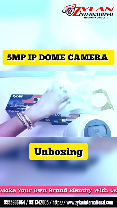 IP Camera Unboxing ✔️🥳 ll ZYLAN International #shortsvideo #unboxing #viral #shorts
