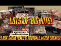 *LOTS OF BIG HITS!* 9 BOX NBA BASKETBALL & 9 BOX NFL FOOTBALL MIXER GROUP BREAKS!