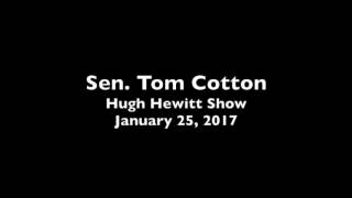 Celebrity January 25, 2017: Sen. Cotton joins the Hugh Hewitt Show Net Worth