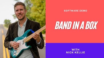 Band In A Box Demo - How to make backing tracks