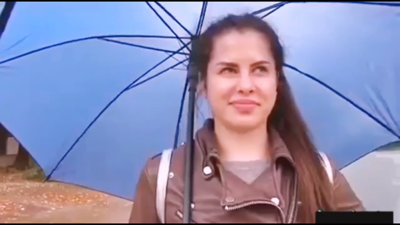 Public agent try to convence a beautiful girl for .........