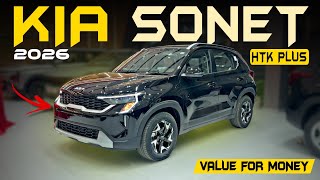Download Lagu New Kia Sonet Htk Plus 2026 Model Black Colour🔥 | Most VFM Features Price | Sonet Detail Review | MP3
