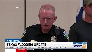 Texas officials give an update as 160 still missing and over 100 killed in historic flooding