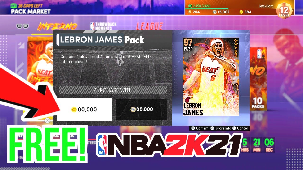 HOW TO GET GALAXY OPAL LEBRON JAMES *FREE* GLITCH NBA 2K21 MT GLITCH (mt glitch)