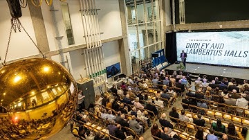 Gateway Complex | Dudley and Lambertus Halls Dedication