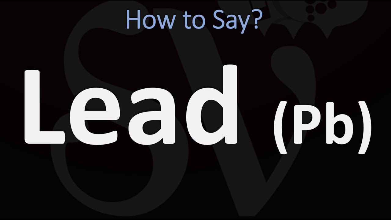 How To Pronounce Leaded