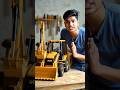 लकड़ी से बनाई देसी JCB | कमाल का देसी जुगाड़ 😲