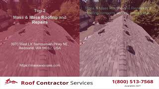 Top 3 Roofing Services in Ames Lake WA