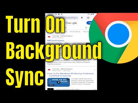 How to Turn On Background Sync on Google Chrome App [Guide]